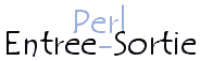 Entrée standard et sortie standard avec Perl